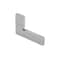 T Tulead Machinist Square Precision Square Carbon Steel Solid Machinist Square Woodworking Square 50x40mm/2 x1. 57.