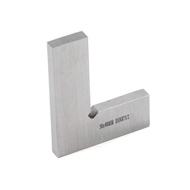 T Tulead Machinist Square Precision Square Carbon Steel Solid Machinist Square Woodworking Square 50x40mm/2 x1. 57.