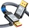 Capshi 8k DisplayPort 1. 4 Gaming Cable 10ft, DP Cable Nylon Braided/Aluminum Alloy(4K@144Hz,8K@60HzGold-Plated Ultra for Laptop PC TV etc-Gaming Monitor Cable (Grey.