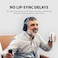 Avantree Opera - Wireless Headphones for TV Watching with Clear DialogueBalance Mode, Enhanced VolumeComfortable Fit for Seniors, 35hrs, Passthrough, 164FT, TransmitterCharging Dock 2 in 1.