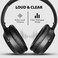 Avantree Opera - Wireless Headphones for TV Watching with Clear DialogueBalance Mode, Enhanced VolumeComfortable Fit for Seniors, 35hrs, Passthrough, 164FT, TransmitterCharging Dock 2 in 1.