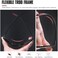 GQUEEN Classic Horn Rimmed Semi Rimless Polarized Sunglasses for Men Women GQO6.