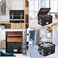 ENGPOW File Box with Lock,Fireproof Box File Storage Organizer Anti-Static Box,Collapsible Fireproof Document Box Filing Box with Handle,Portable Home Office Safe for Hanging Letter/Legal Folder.