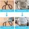 Onarway Sanding Sponges 6 Pack Wet and Dry Dual-use, Coarse and Fine Sanding Blocks - 60/80/100/120/180/220 Grits 6 Different Specifications, Washable and Reusable, Ideal for Wood Metal Wall Polish.