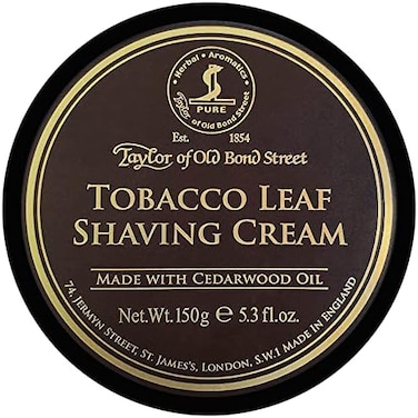 Taylor of Old Bond Street Shave Cream Tobacco Leaf 150 ml.