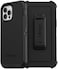 OtterBox Defender Case for iPhone 12 / iPhone 12 Pro, Shockproof, Drop Proof, Ultra-Rugged, Protective Case, 4x Tested to Military Standard, Black, No Retail Packaging.