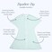 SleepingBaby Zipadee-Zip Transition Swaddle - Baby Swaddling Blanket with Zipper Convenience.
