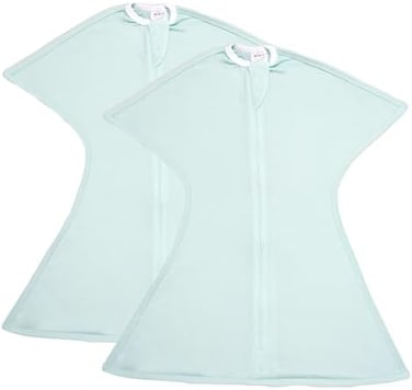 SleepingBaby Zipadee-Zip Transition Swaddle - Baby Swaddling Blanket with Zipper Convenience.