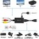 CIKIAER HDMI to RCA, HDMI to AV Converter, 1080P HDMI to 3RCA CVBS AV Composite Video Audio Converter Adapter Supports PAL/NTSC with USB Charge Cable for PC Laptop HDTV DVD.