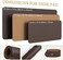 YSAGi Non-Slip Desk Pad,Mouse Pad,Waterproof PVC Leather Desk Table Protector,Ultra Thin Large Desk Blotter, Easy Clean Laptop Desk Writing Mat for Office Work/Home/Decor(Dark Brown, 23. 6" x 13. 7".