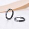 Showself Hypoallergenic Unisex Surgical Steel Small Cubic Zirconia Huggie Hoop Earring, Color Gold - Silver - Rose Gold - Black - Rainbow, Size 6mm- 12mm Safe for Sensitive Ear.