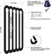 Demi's Home Adhesive Coffee Pod Holder for Nespresso Original Capsules (Measure Before Purchase- Suitable to be Mounted Inside/Under the Cabinet or on the Wall (Black.