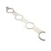 حشيات عادم مشعب العادم متعددة الطبقات من الفولاذ (MLSHeader Manifold Exhaust Gasket) من شركة Michigan Motorsports، بديل مباشر لـ GM 12617944، مانع تسرب عالي الأداء لمحركات LS1 LS2 LS3 LS6 LQ4 LQ9 4.8