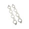 حشيات عادم مشعب العادم متعددة الطبقات من الفولاذ (MLSHeader Manifold Exhaust Gasket) من شركة Michigan Motorsports، بديل مباشر لـ GM 12617944، مانع تسرب عالي الأداء لمحركات LS1 LS2 LS3 LS6 LQ4 LQ9 4.8
