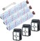 Smilyan Replacement Parts for Bissell CrossWave Vacuum Cleaner, 3 Pack 1868 CrossWave Multi-Surface Brush Rolls3 Pack 1866 replacement Vacuum Filters, Compare to Part 1608683, 160-8683, 1608684.