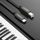 DigitalLife 1. 8m USB-C to Type-B MIDI Interface Cable &ndash; MIDI-CB180-IINylon Braided, Metal Connectorsfor MIDI ControllersUSB Audio InterfacesWindows, macOS, Linux Compatible.