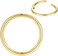 FOLLOWMOON 316L Surgical Steel Nose Rings Hoop Septum Clicker Hinged Segment Ring Lip Ear Piercing Earrings for Cartilage Helix Tragus Conch Rook 20g 18g 16g 14g 12g 10g 8g,Inner Diameter 5mm to 22mm.