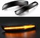 Jinfili Sequential Dynamic LED Turn Signal Light Side Mirror Marker Lamp accessories Compatible with Ford Escape Ecosport 2013-2018,2012-2018 Focus ST SE RS,C-Max 2013-2017.