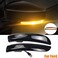 Jinfili Sequential Dynamic LED Turn Signal Light Side Mirror Marker Lamp accessories Compatible with Ford Escape Ecosport 2013-2018,2012-2018 Focus ST SE RS,C-Max 2013-2017.