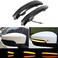Jinfili Sequential Dynamic LED Turn Signal Light Side Mirror Marker Lamp accessories Compatible with Ford Escape Ecosport 2013-2018,2012-2018 Focus ST SE RS,C-Max 2013-2017.