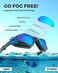 OMID Swim Goggles, P2 Polarized 【PatentUpgrade】 Anti-Fog Anti-UV No Leakage Swimming Goggles for Adult Men Women Youth.
