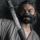 Vercico Verceco Oni Samurai Mask Half Face Japanese Warrior Mask Ghost Warrior Character Masks Novelty Halloween Party Cosplay Costume Cool Halloween Cosplay Prop for Boys Girls Adults Kids Party Acce