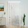 YaoYue Beaded Curtain Door String Curtains for Doorway Tassels Beads Hanging Fringe Hippie Room Divider Window Hallway Entrance Wall Closet Bedroom Privacy Decor (39&times;79in/100&times;200cm, White.