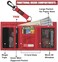 RE ROUGH ENOUGH Kids Wallet for Boys Girls Teen Neck Lanyard Wallet with Keychain Cordura Red.
