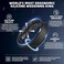 Egnaro Inner Arc Ergonomic Breathable Design, Silicone Rings Mens with Half Sizes, 7 Rings / 4 Rings / 1 Ring Rubber Wedding Bands, 8. 5mm Wide-2mm Thick.