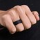 Egnaro Inner Arc Ergonomic Breathable Design, Silicone Rings Mens with Half Sizes, 7 Rings / 4 Rings / 1 Ring Rubber Wedding Bands, 8. 5mm Wide-2mm Thick.