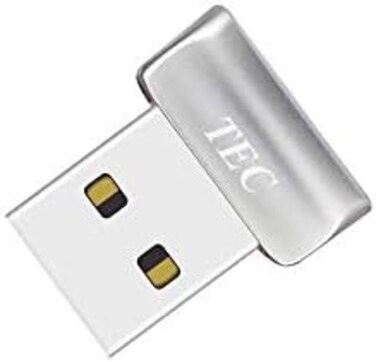 TEC Mini USB Fingerprint Reader for Windows 11/10 Hello, TEC TE-FPA2 Bio-Metric Fingerprint Scanner PC Dongle for Password-Free and File Encryption, 360 Touch Speedy Matching Security Key.