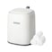 XCX Mini Countertop Trash Can with 3 Rolls of Trash Bags, Waste Can with Press Type Lid, 1. 5 L / 0. 40 Gal Wastebasket Dispenser, Bin for Coffee Table, Bathroom Vanity Top (White.