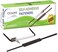 Olympx 100 Pcs of 1&rdquo; Capacity Premium Self Adhesive Prong Paper Fastener Bases, 2. 75 Inch Center for Paper File Clip Folder Accessories, 100 per Box.