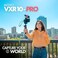 ميكروفون فيديو خارجي Movo VXR10-PRO للكاميرا مع حامل امتصاص الصدمات Rycote Lyre - ميكروفون بندقية صغير الحجم بدون بطارية متوافق مع كاميرات DSLR وهواتف iPhone و Android الذكية.