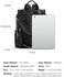 حقيبة ظهر تيلينا للسفر للنساء، مصنوعة من جلد البولي يوريثان، حقيبة كتف كبيرة وأنيقة.