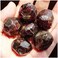 Wixine 100g DIY Natural Red Garnet Stones Original Crystal Original Specimens Gift.
