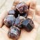 Wixine 100g DIY Natural Red Garnet Stones Original Crystal Original Specimens Gift.
