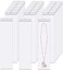 BornFeel Long Jewelery Plastic Bags 100pcs 2 x 8 Clear Zipper Reclosable Necklace Bags with Hang Hole Poly Zip Seal Storage Bags for Face Masks 2 Mil.