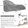 Aaaspark Rowing Machine Cover, Grey, Waterproof, Oxford Fabric, Fits Most Rowing Machines.