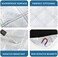 EXCELFU RV Windshield Cover Compatible with Ford Class C 1997-2023 RV Front Window Cover RV Motorhome Windshield Cover RV Window Shade Sunshade Cover Snow Cover with Mirror Cutouts.