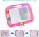 SGILE Large Magnetic Drawing Board - 4 Colors 16&times;13in Writing Painting Doodle Pad with 4 Stamps for Toddlers, Learning Educational Toy Etch Sketch Gift for 36Month Kids Girls Boys, Pink.