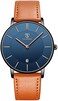 BEN NEVIS Mens Watches, Minimalist Fashion Simple Wrist Watch for Men Analog Date with Leather Strap.