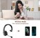 COMEXION Trucker Bluetooth Headset V5. 0, Wireless Headphone with Mute Mic for Cell Phones, On Ear Bluetooth Headphone with WirelessWired Mode for Trucker, Home Office, Skype.