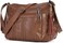 ELDA Purses for Women Pocketbooks Soft PU Leather Ladies Crossbody Purse Multi Pocket Shoulder Bag.