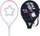 AMA SPORT Kids Tennis Racket for Junior Toddlers Starter Kit 17-25" for Girl Pink and Boy Yellow with 420D Nylon Shoulder Strap Bag.