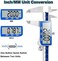 Qfun Digital Caliper, 0-6" Caliper Measuring Tool Extreme Accuracy IP54 Waterproof Electronic Vernier Caliper Stainless Steel Digital Micrometer with Extra Large LCD Screen.