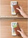 VULKIT Credit Card Holder RFID Blocking Leather Automatic Pop Up Wallet Aluminum Slim Pocket Bifold Business Card Case.