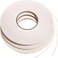 Zonon 3 Rolls Double Sided Foam Tape White PE Roll Foam Tape Double Faced Sponge Adhesive Mounting Tape (1/8 Inch by 50 Feet.