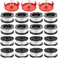 KAKO AF100 بكرة بديلة لـ Black and Decker AF-100 AF-100-3ZP AF-100-BKP، AF 100 بكرة بديلة لماكينة تشذيب GH900 GH600 GH610 (16 بكرة، 3 أغطية، 3 زنبرك.