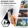 WONDER POINT PERFACE Premium Car Safety Hammer - Emergency Escape Tool with Car Window Breaker and Seat Belt Cutter, Life Saving Survival Kit with Heavy Carbon Steel and Hardened Sharp (Yellow.